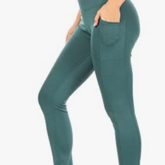 Aeropostale Women’s Teal Leggings Sz small - Picture 3 of 5